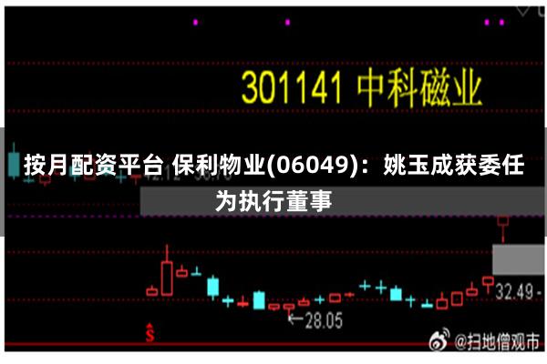 按月配资平台 保利物业(06049)：姚玉成获委任为执行董事