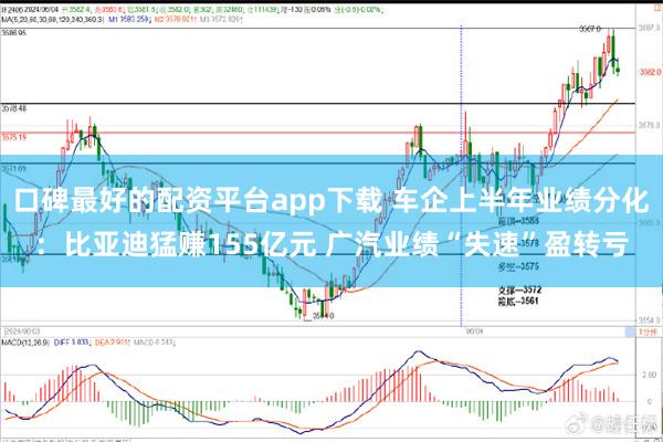 口碑最好的配资平台app下载 车企上半年业绩分化：比亚迪猛赚155亿元 广汽业绩“失速”盈转亏